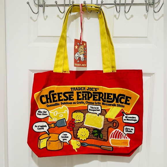 Trader Joe'S Handbags - Trader Joe's Cheese Experience Tote Bag New